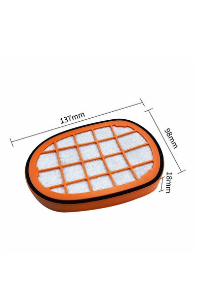 Marketto Philips Uyumlu XC7043 / XC8349 / XC8049 Speedpro Max Süpürge Filtresi XC 7040/01 6823/01 Turuncu