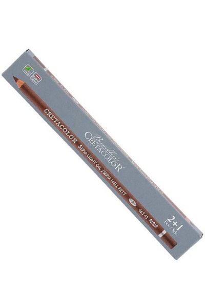 CretaColor Sepia Light Oil Dry Oil Paint No.2 46342