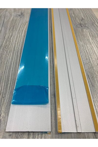 DORA Aluminum Banded Door Threshold Profile 6 cm/ Under Door Fence 90 cm