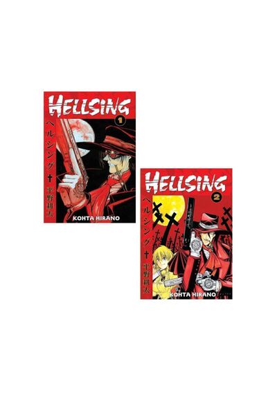 Gerekli Şeyler Yayıncılık Hellsing 1. Ve 2. Ciltler Manga Seti