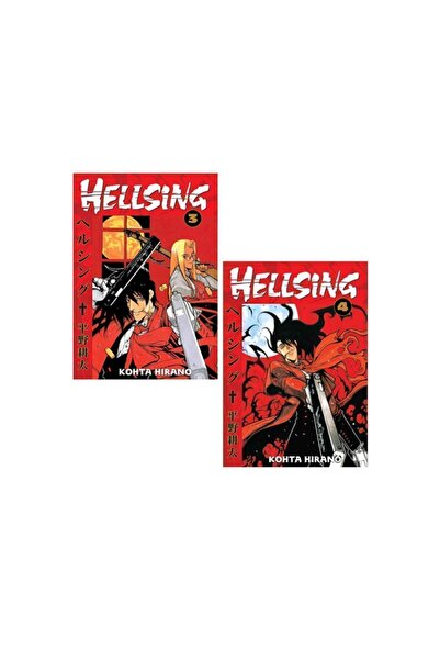 Gerekli Şeyler Yayıncılık Hellsing 3-4. Ciltler Manga Seti
