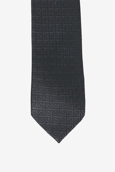 AC&Co / Altınyıldız Classics Ανδρική γραβάτα με μαύρο σχέδιο