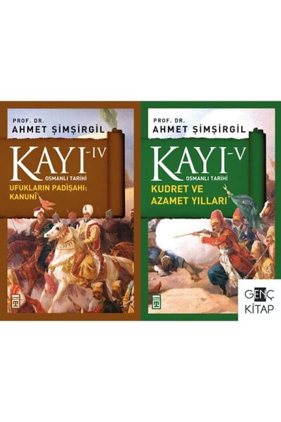 Timaş Yayınları Kayı Serisi 4 Ve 5. Kitaplar 2 Kitap Set Kanuni-kudret Ve Aza...