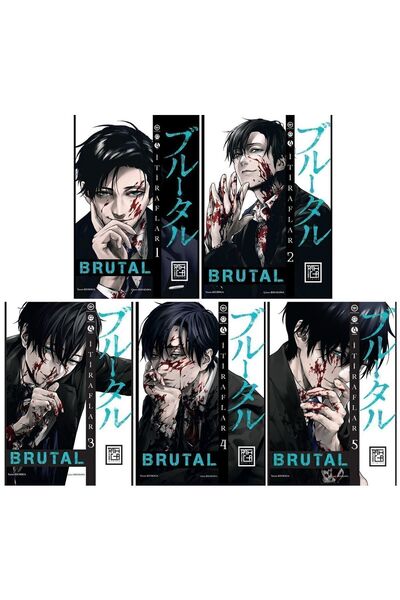 Gerekli Şeyler Yayıncılık Brutal 1-2-3-4-5. Ciltler Manga Seti