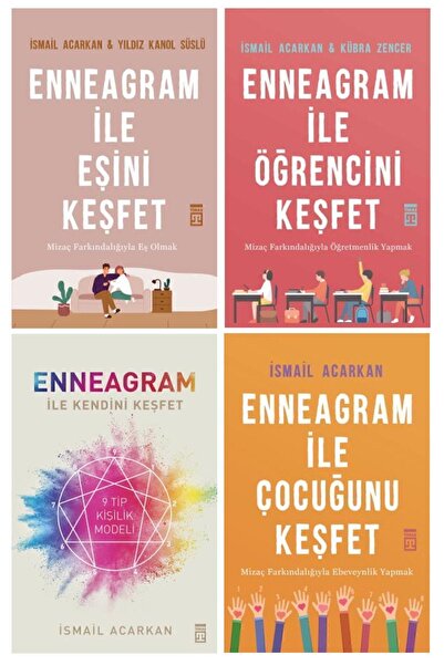 Timaş Yayınları Enneagram 4 Kitap Set - Ismail Acarkan