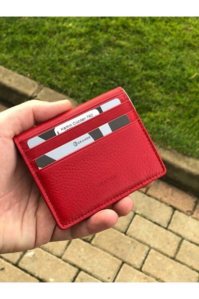 Grande 762 Model Leather Card Holder Wallet