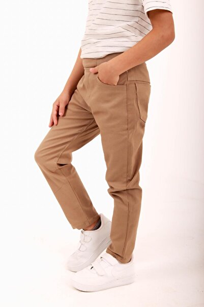 Perendi Αγόρι Καφέ Παντελόνι Gabardine - Με Τσέπες