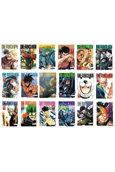 Gerekli Şeyler Yayıncılık One Punch Man Tek Yumruk Seti 18 Kitap