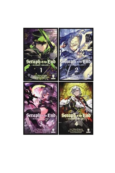 Kurukafa Yayınevi Seraph Of The End 1-2-3-4. Ciltler Manga Seti