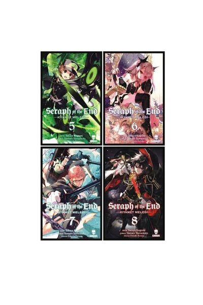 Genel Markalar Seraph Of The End 5-6-7-8. Ciltler Manga Seti