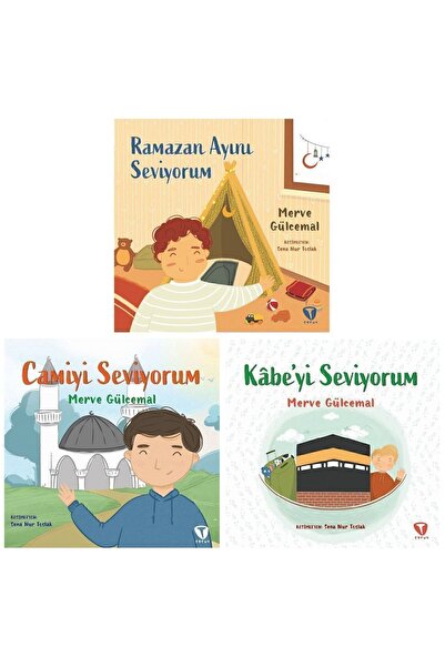 Timaş Çocuk Merve Gülcemal 3 Kitap Set / Ramazanı Ayını Seviyorum+camiyi Sevi...