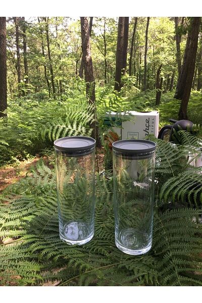 Paşabahçe 43756 Model Storage Container - 2 Piece Jar 1230cc