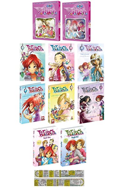 Beta Kids Witch Serisi 10 Kitap Çizgi Roman - Manga - Öykü Seti
