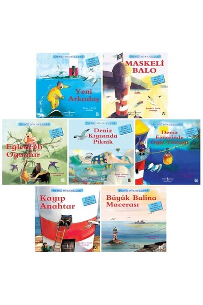 TÜRKİYE İŞ BANKASI KÜLTÜR YAYINLARI Deniz Hikayeleri 7 Kitap Set