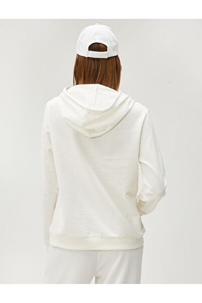 Koton Φούτερ Basic με κουκούλα και τσέπη καγκουρό