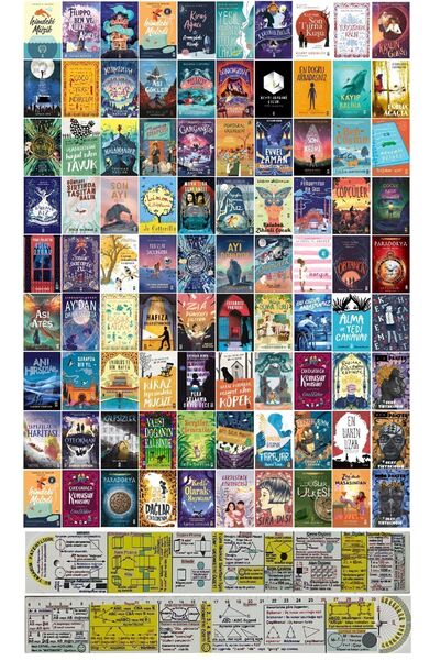 Genç Timaş Fantastik-Macera-Eğlenceli Romanlar 90 Kitap Dev Set + Matematik Ö...