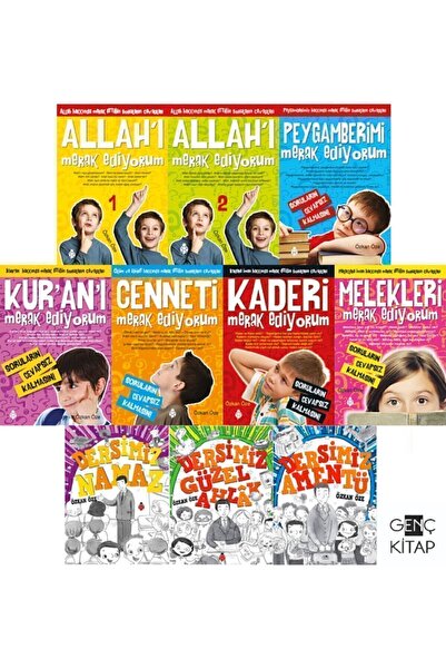 Uğurböceği Yayınları Özkan Öze 9 Yaş Ve Üzeri 2 Set Bir Arada 10 Kitap Allah'...