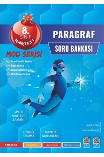 Nartest Yayınları Nartest 8. Sınıf Yeni Nesil Türkçe Ve Paragraf Mod Soru Bankası (2'Lİ SET)