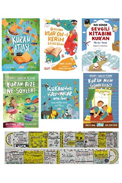 Timaş Çocuk Kuran Atlası+Kuranı Kerim Sözlüğüm+365 Günde+Kuran Bize Ne Söyler...