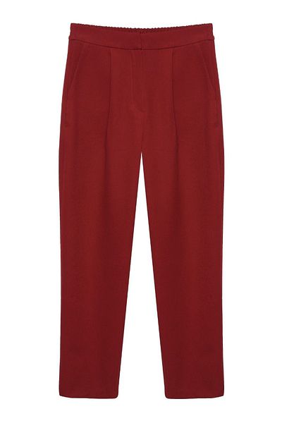 Quzu Burgundy Trousers