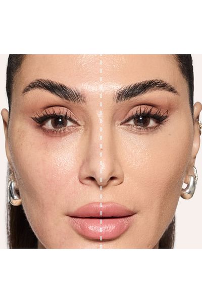 Huda Beauty كريم أساس رفيع 240N - كريم أساس البخاخة الطبيعي Easy Blur، توستيد كوزونوت 30 مل، بينكست كوزماتيكس