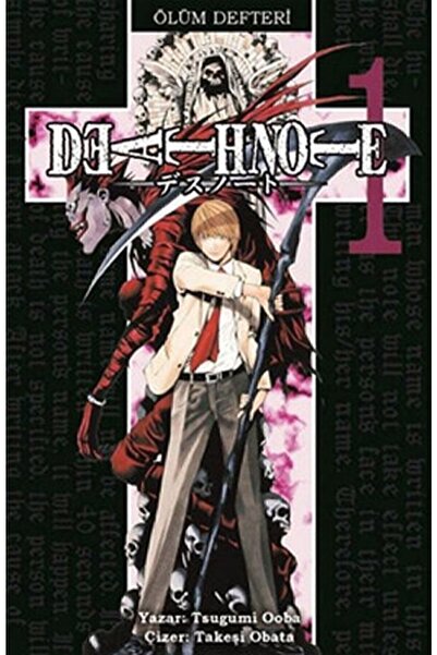 Romans Death Note - Ölüm Defteri Seti 12 Kitap Seri -tsugumi Ooba-ölüm Defteri ...manga Serisi