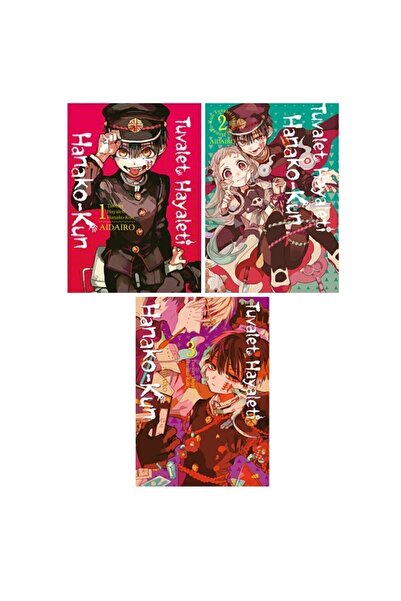 Gerekli Şeyler Yayıncılık Tuvalet Hayaleti Hanako-kun 1-2-3. Ciltler Manga Seti