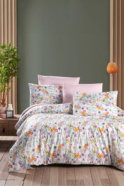 MyStory Home Set cuvertură de pilota unică cu cearșaf elastic Lily