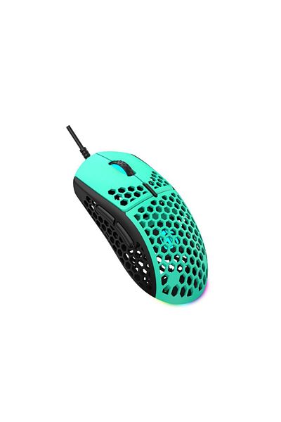 Gamertek GM16 Ultralight Precision Gaming Mouse - Mint