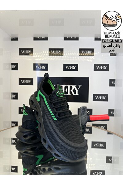 e&e Spor İş Ayakkabısı Tam Ortopedik Tabanlı Çok Hafif S1 Kompozit Burun Korumalı Yazlık İş Ayakkabısı