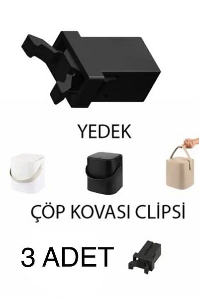 ARVALE Резервна ключалка за кошче за боклук Magic Trash Code 3 бр. Резервна щипка за кошче за боклук Magic Trash Code 3 бр.