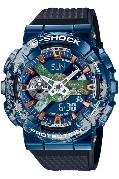 Casio Gm-110Earth-1Adr Wristwatch