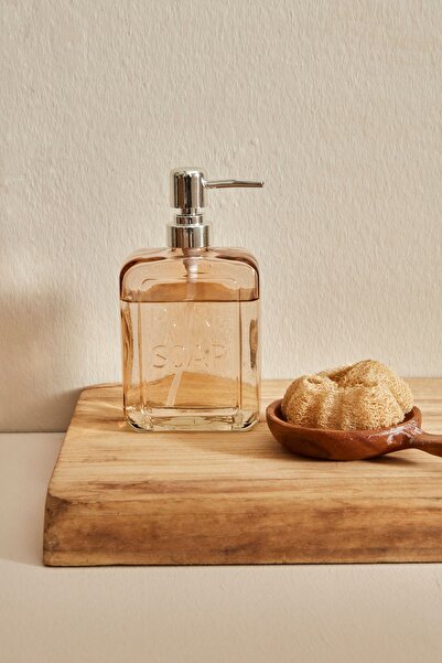 Karaca Home Sharona Liquid Soap Dispenser Amber