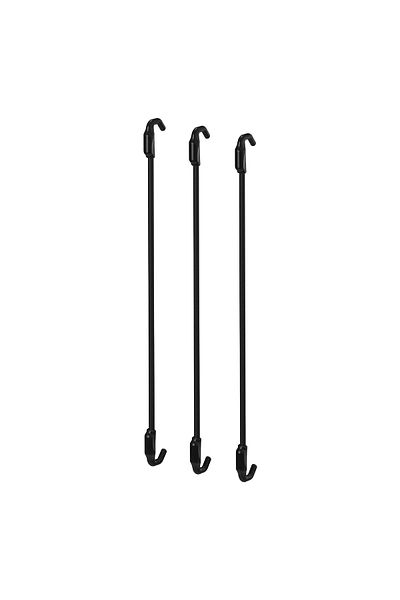 IKEA Skadis Black Flexible Board Part - Multi-Purpose, 27 Cm, 3 Pieces