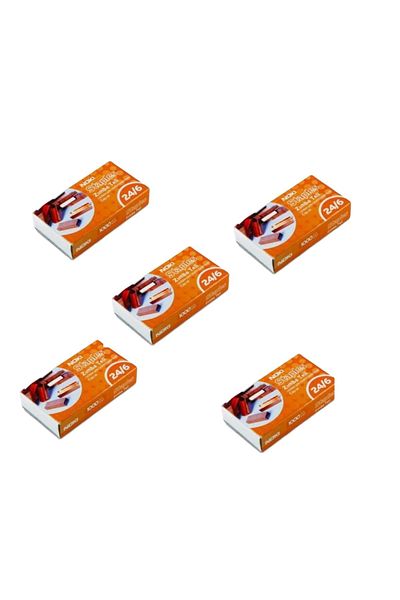 Noki Noki Stepping Wire 24/6 Yellow (Five Boxes)
