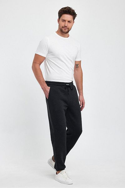 CrazyShopping Ανδρικό φούτερ Fleece Pocket - 3 κλωστές
