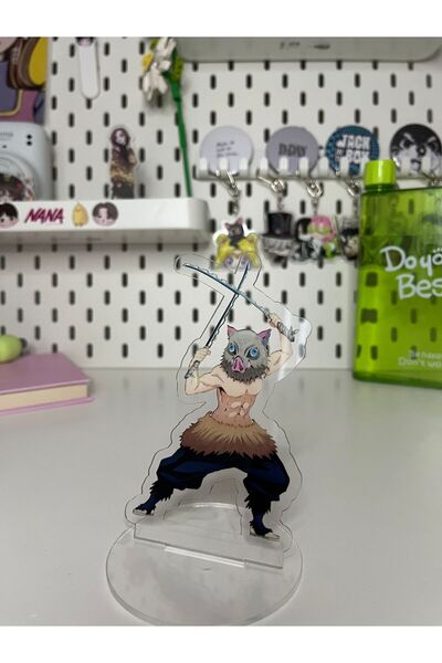 Hara Company Demon Slayer Animesi Inosuke Anime Akrilik Figür Stant