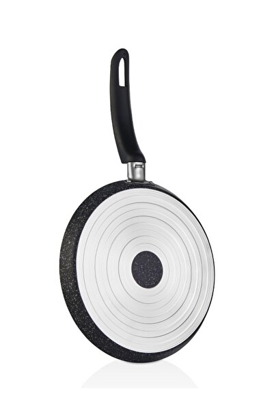 FALEZ Black Line Krep Tava 24cm Siyah