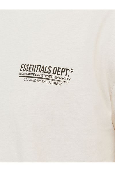 Jack & Jones تي شيرت أساسيات مطبوع برقبة دائرية
