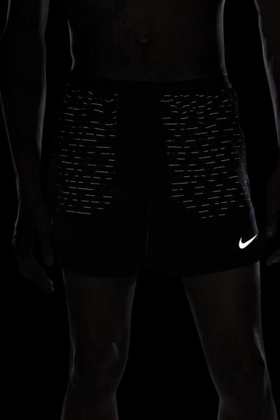 Nike Светлоотразителни шорти за бягане Dri-fit Flex Stride Run Division с подплата от брифове, 5 инча