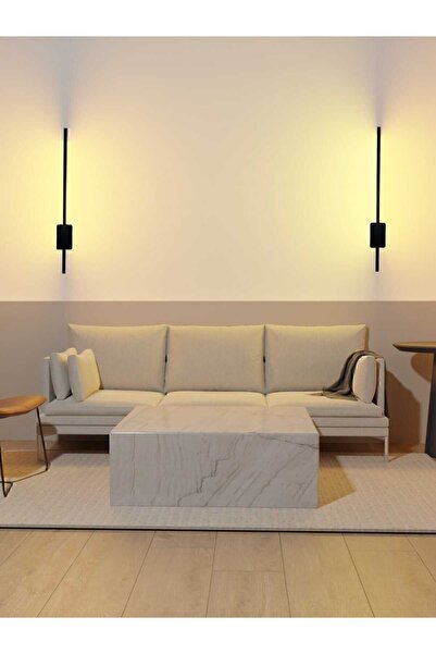 Emriba 2 Adet Pilli Kılıç Aplik Gece Lambası 2 Adet (70 CM) (MAT SİYAH- GÜNIŞ...