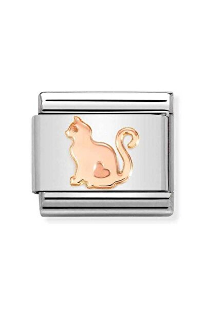 NOMİNATİON Composable Classic Dekoratif Link - Semboller - Kedi - (51 Cat) 9K...