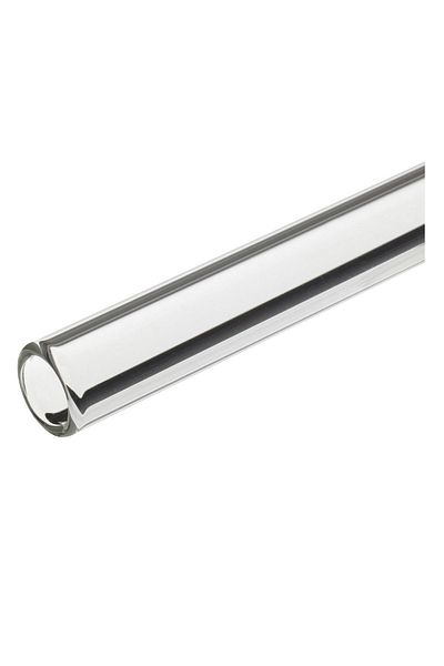 TFA Washable Glass Beverage Cane, Glass Straw Glaswerk 4 Pieces, 20cm Size (GERMAN QUALITY) Bpa Free