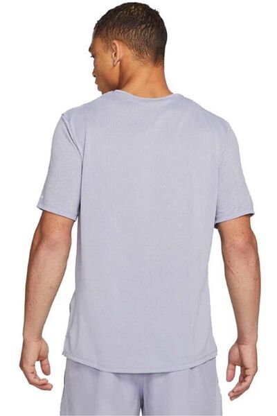 Nike Running Dri-fit Run Division Reflect Ανακλαστική Μωβ T-shirt