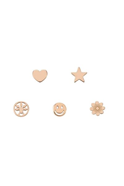 NOMİNATİON Melodie - Küpe - Karışık yaşam Rose altın