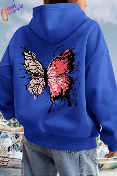 oneagılyazı Hanorac imprimat cu glugă