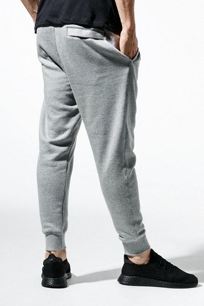 Nike Fleece Jogger Taper Leg Slim Fit Φούτερ με γκρι φλις