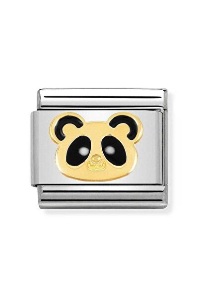 NOMİNATİON Composable Classic Earth Anımals 1 In Stainless Steel With Enamel ...