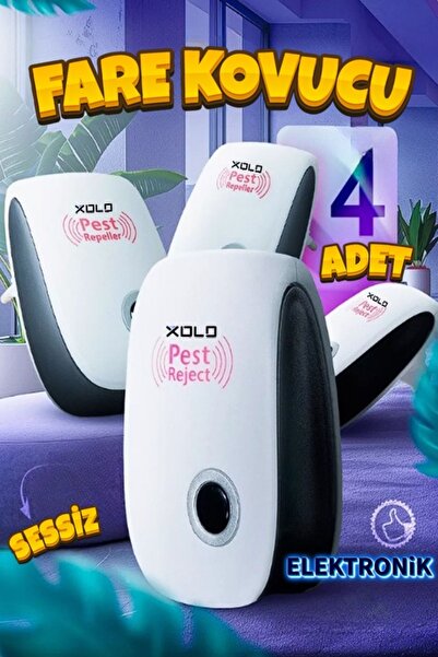 xolo 4 Adet Fare Haşere Kemirgen Kovucu Elektronik Ultra Sonic Kovucu Yüksek ...