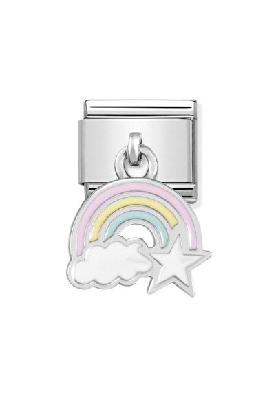 NOMİNATİON Composable Classic Charms Steel, 925 Sterling Silver And Enamel Ra...